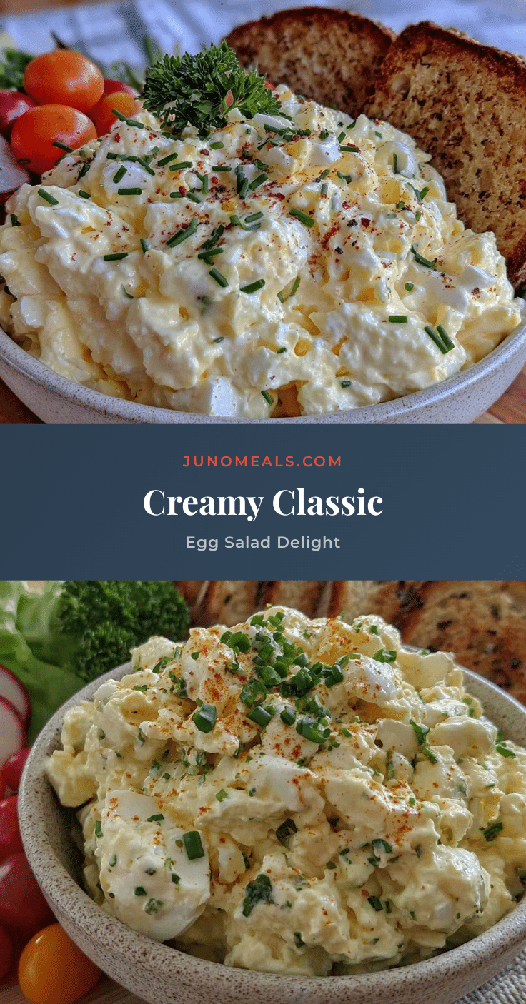 creamy egg salad classic recipe