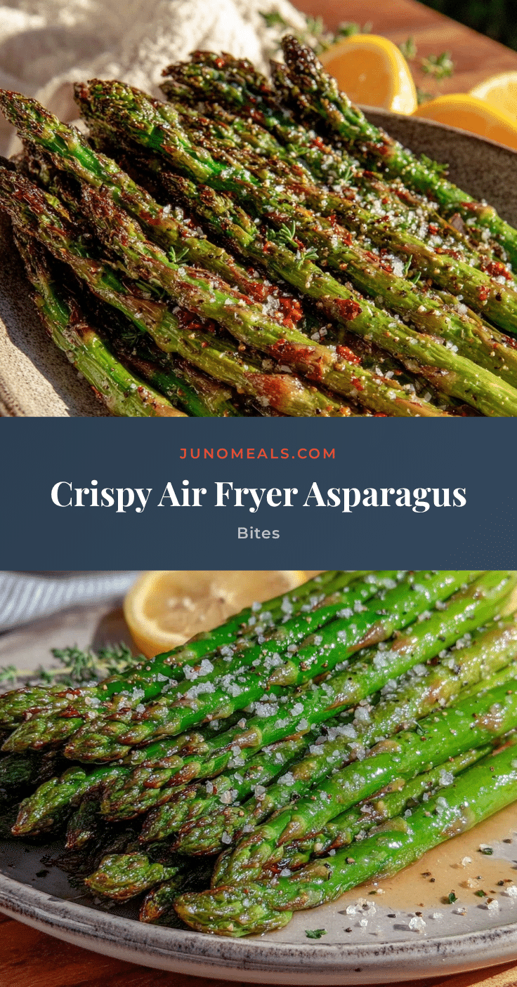 crispy air fryer asparagus bites recipe