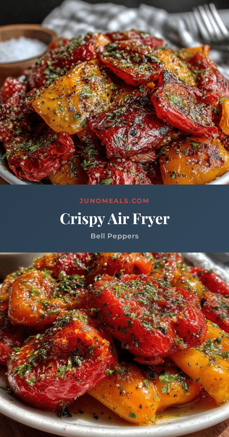crispy air fryer bell peppers recipe