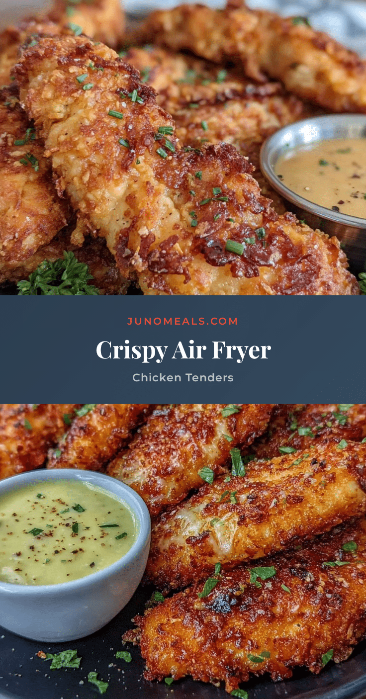 crispy air fryer chicken tenders recipe