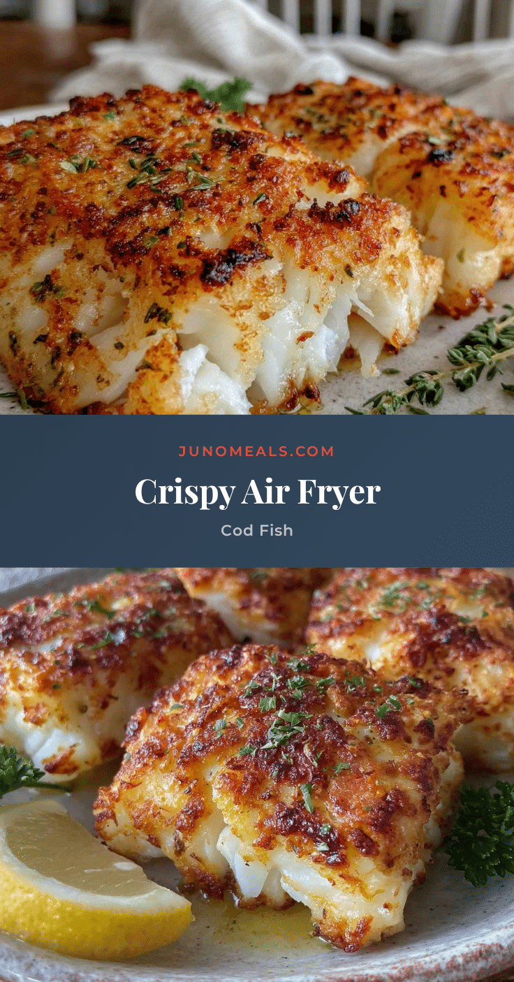 crispy air fryer cod fish recipe