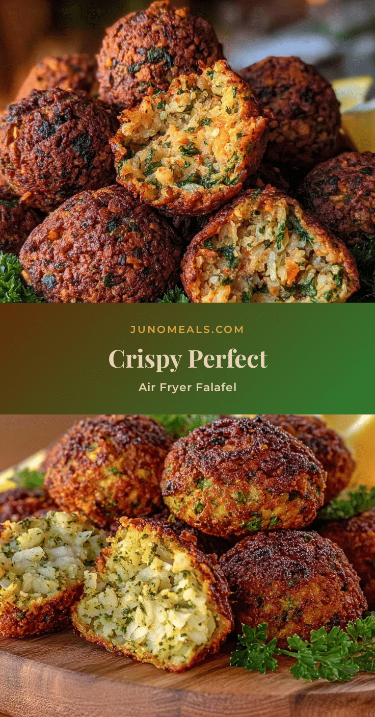 crispy air fryer falafel recipe