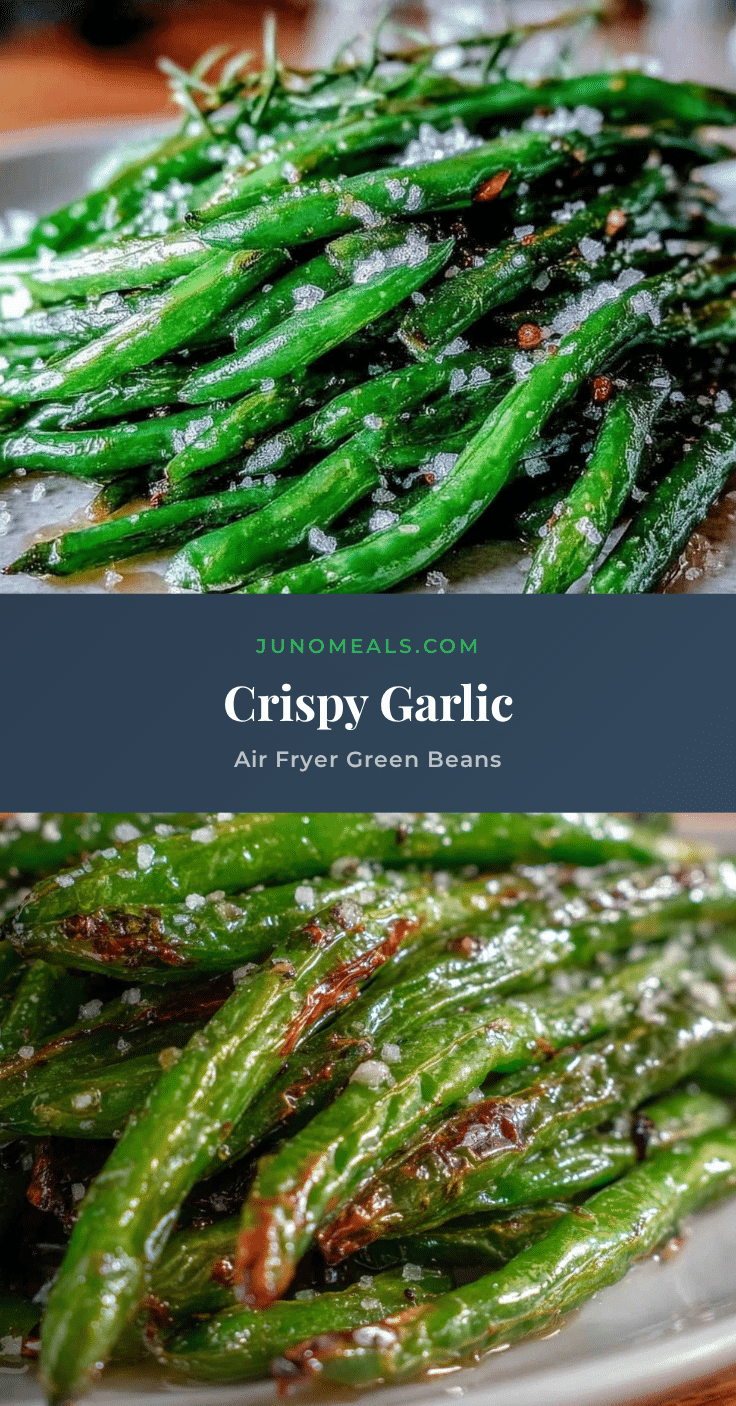 crispy air fryer green beans recipe