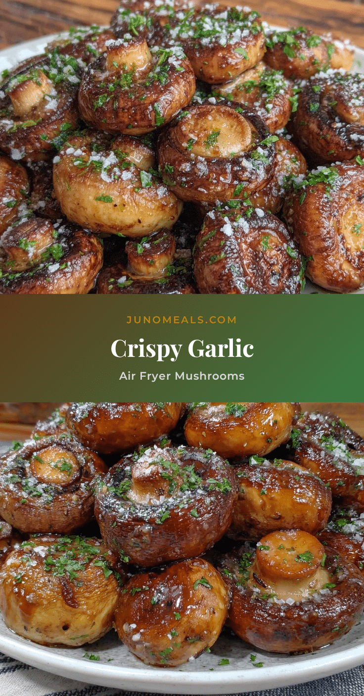 crispy air fryer mushrooms recipe