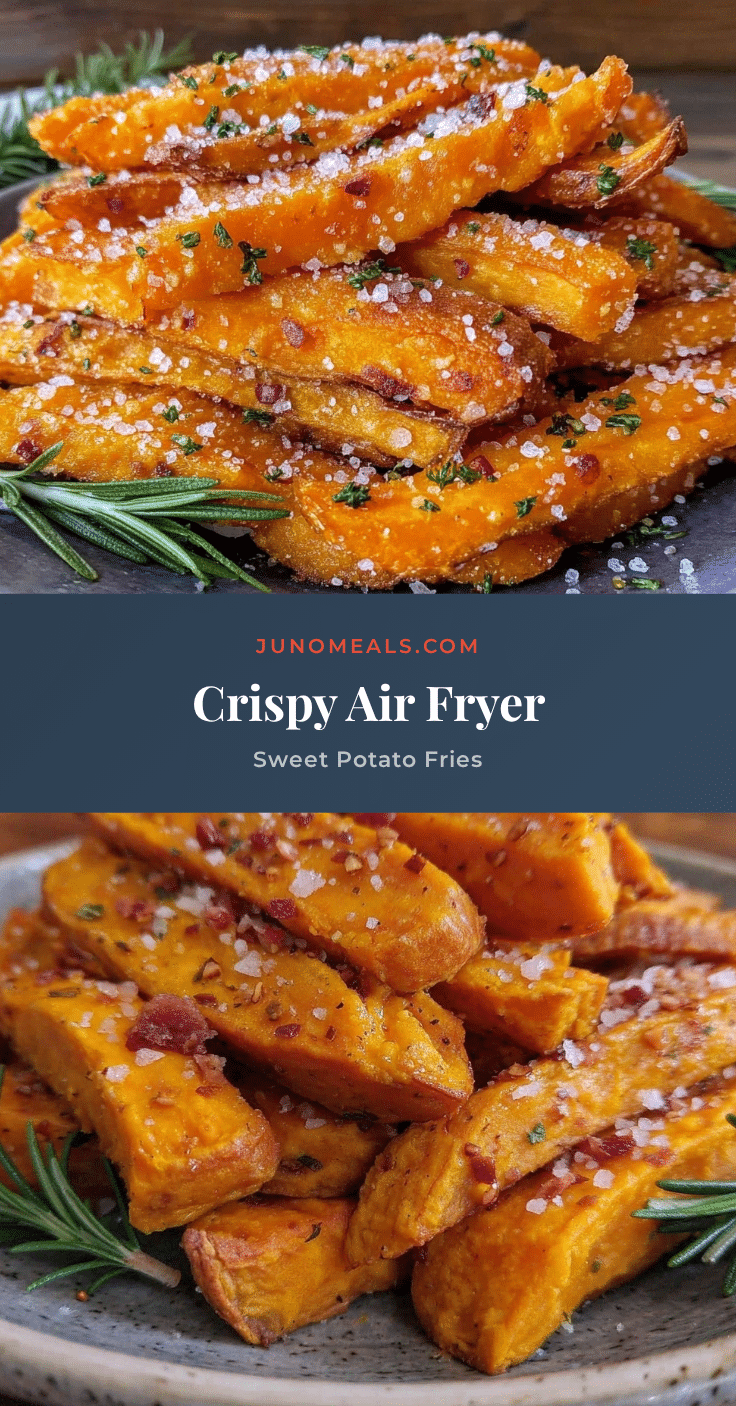 crispy air fryer sweet potato fries recipe