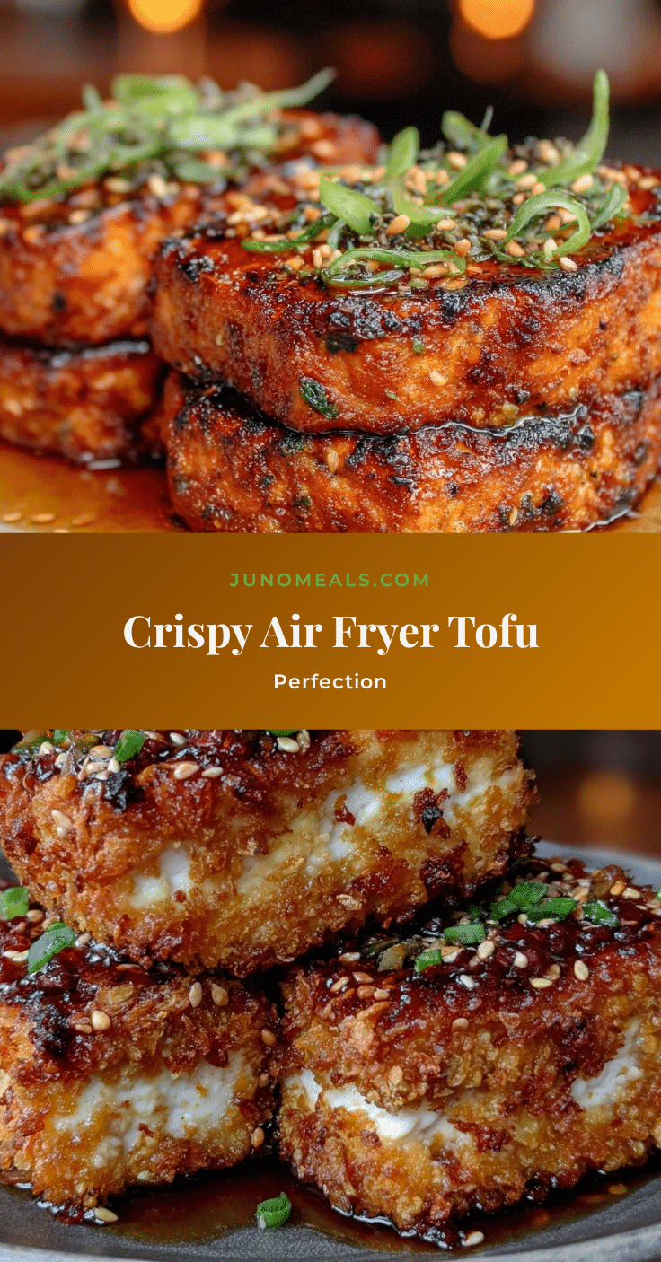 crispy air fryer tofu recipe