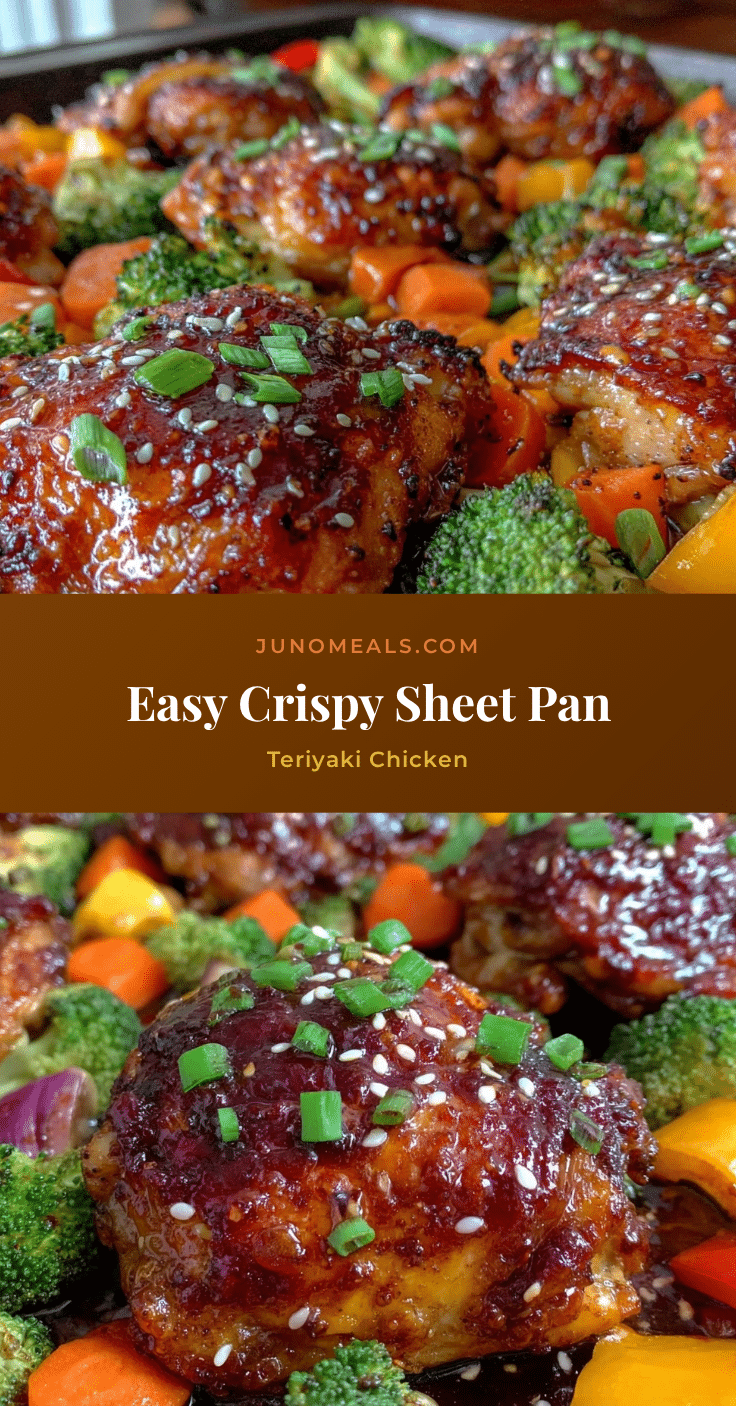 crispy sheet pan teriyaki chicken recipe
