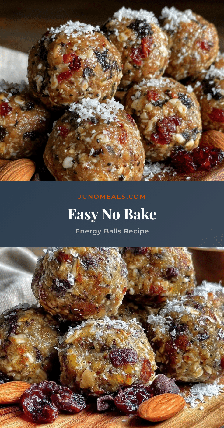 easy no bake energy balls recipe