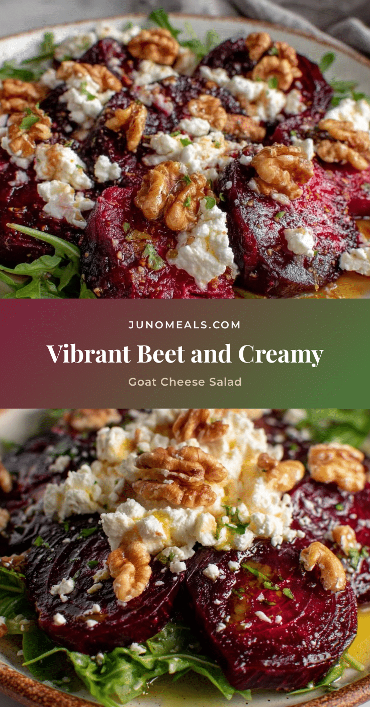 fresh beet and goat cheese salad recipe
