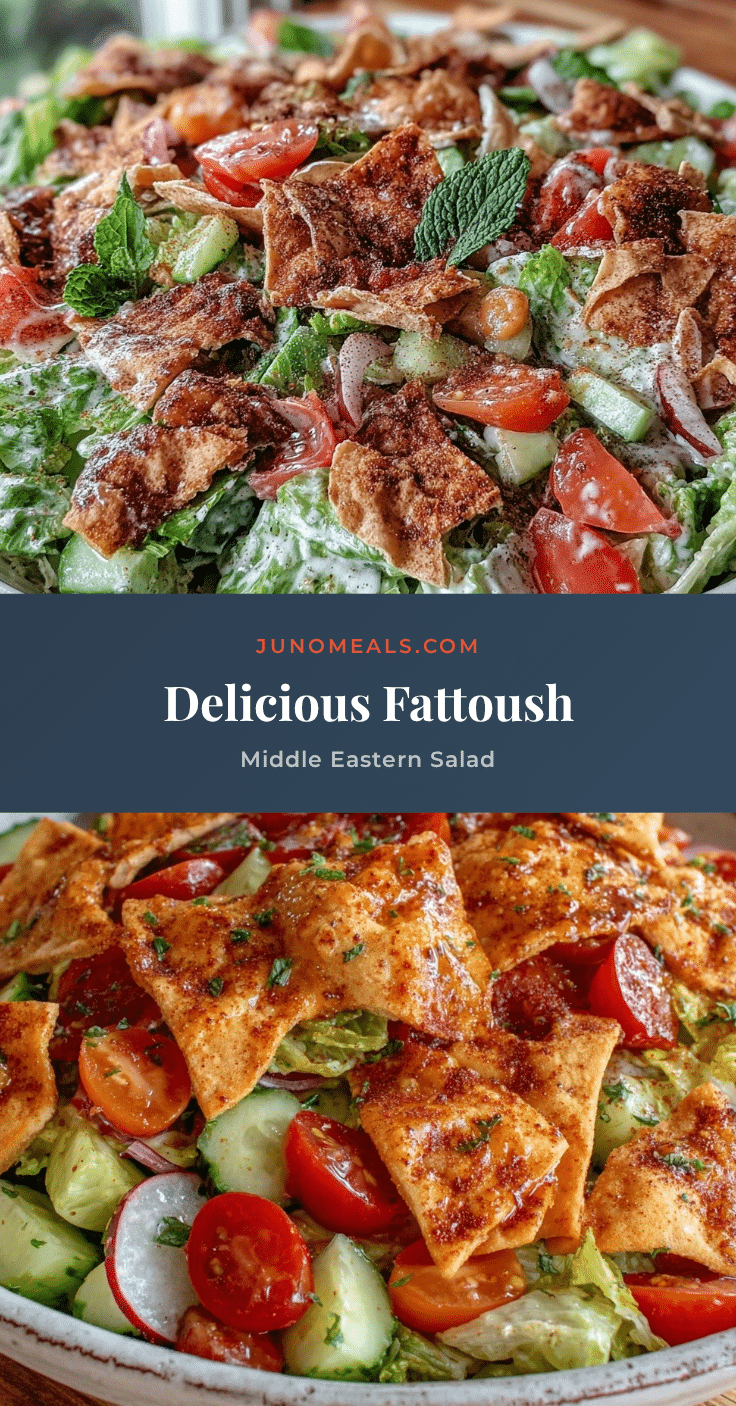 Fresh Fattoush Salad recipe