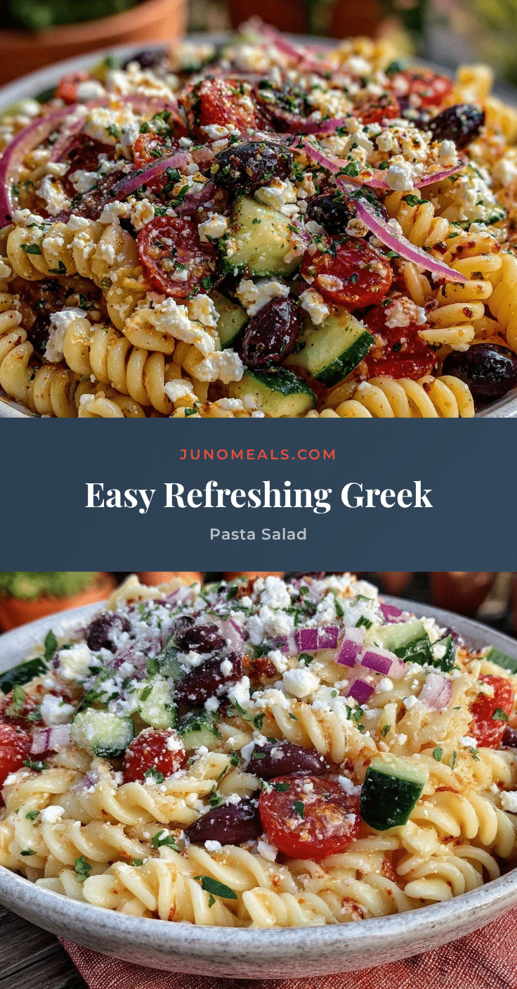 fresh greek pasta salad recipe