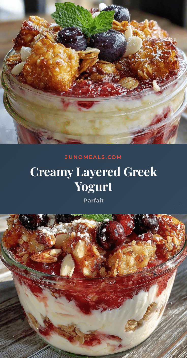 fresh greek yogurt parfait recipe