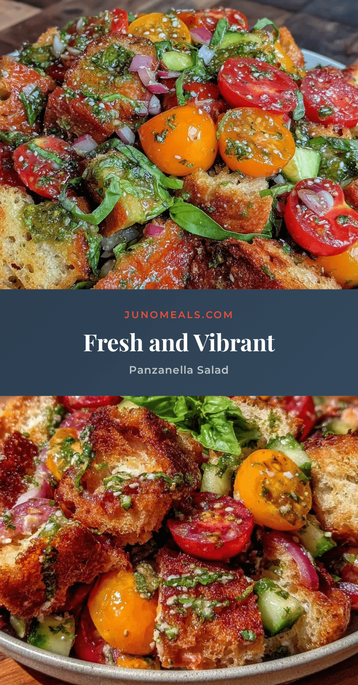 fresh panzanella bread salad recipe