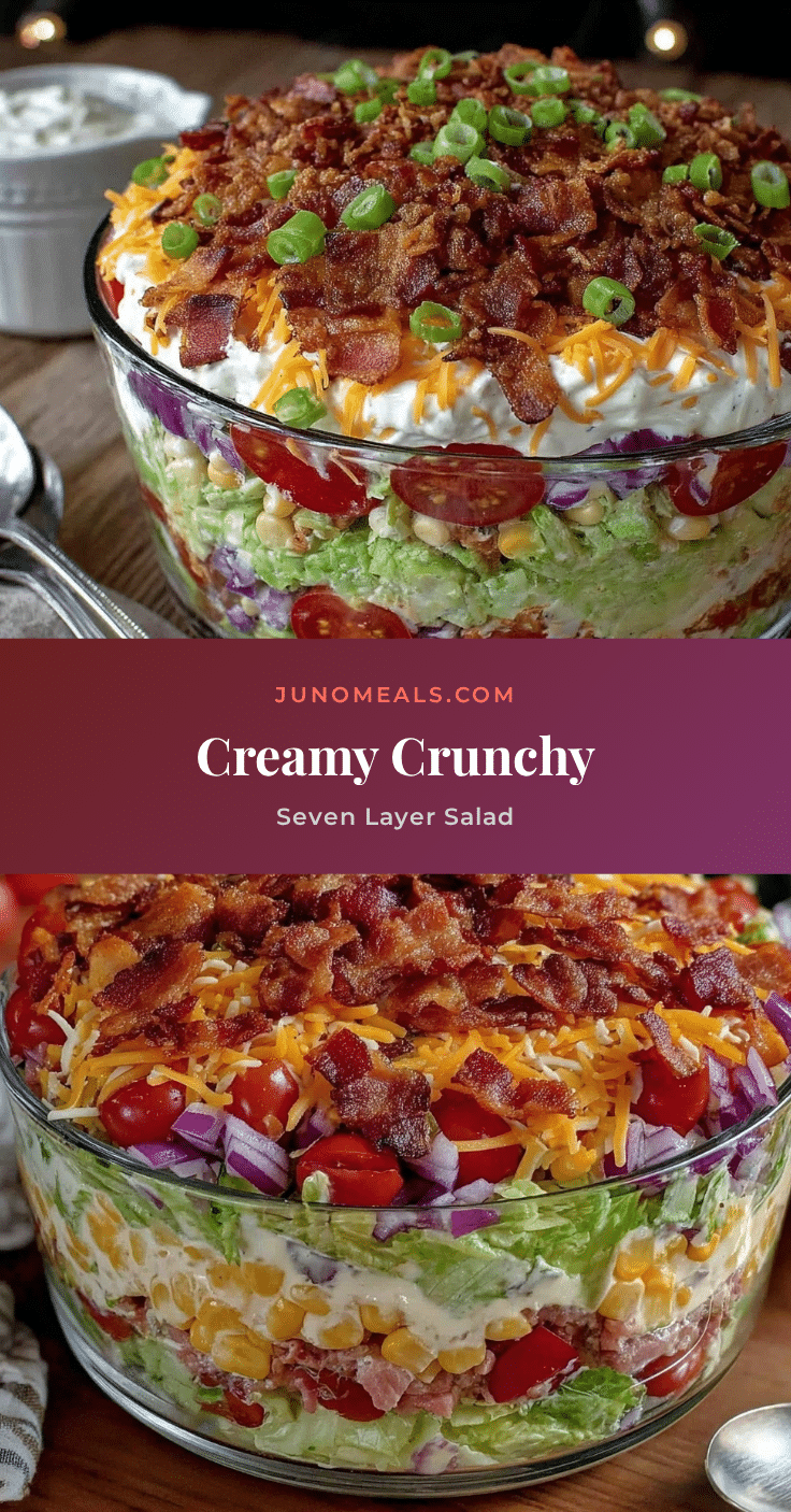 Fresh Seven Layer Salad recipe