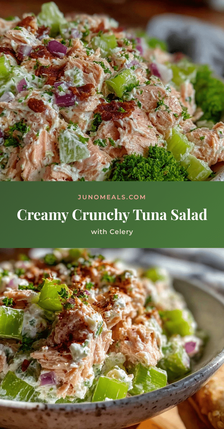 fresh tuna salad with celery recipe