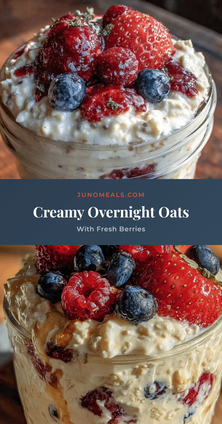 healthy overnight oats recipe