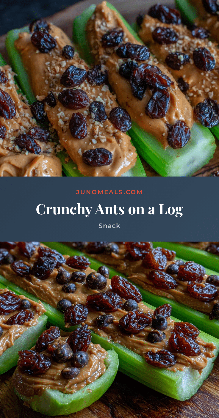 ants on a log snack recipe