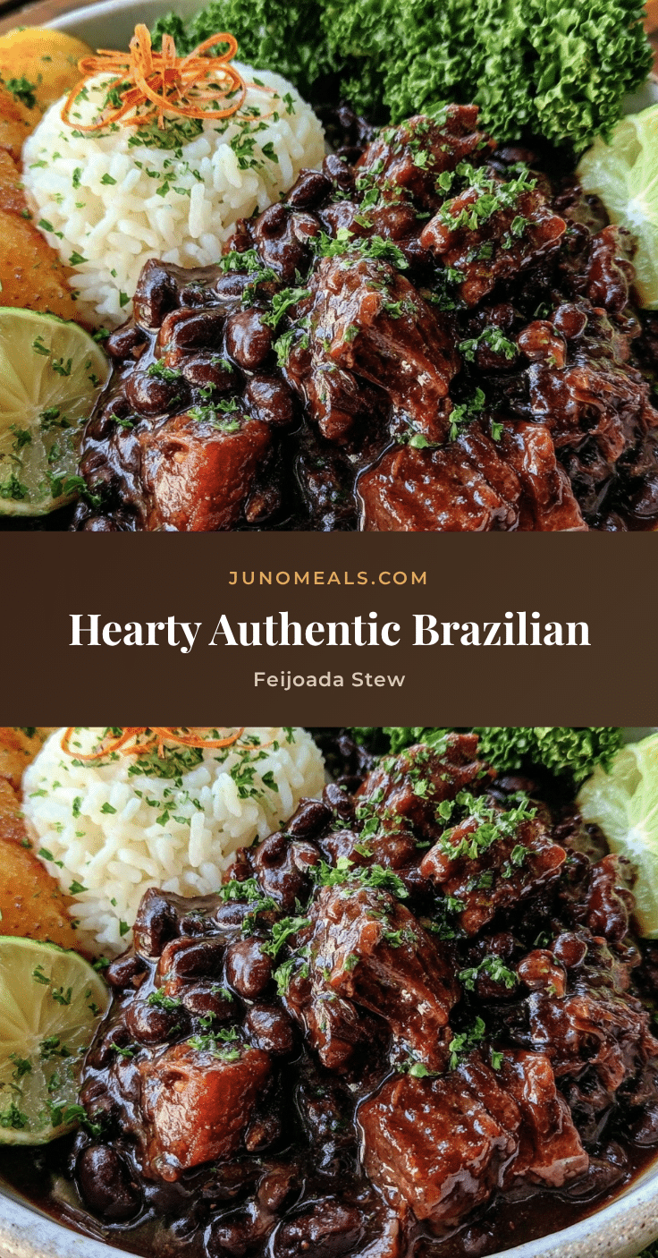 Brazilian Feijoada black bean stew recipe