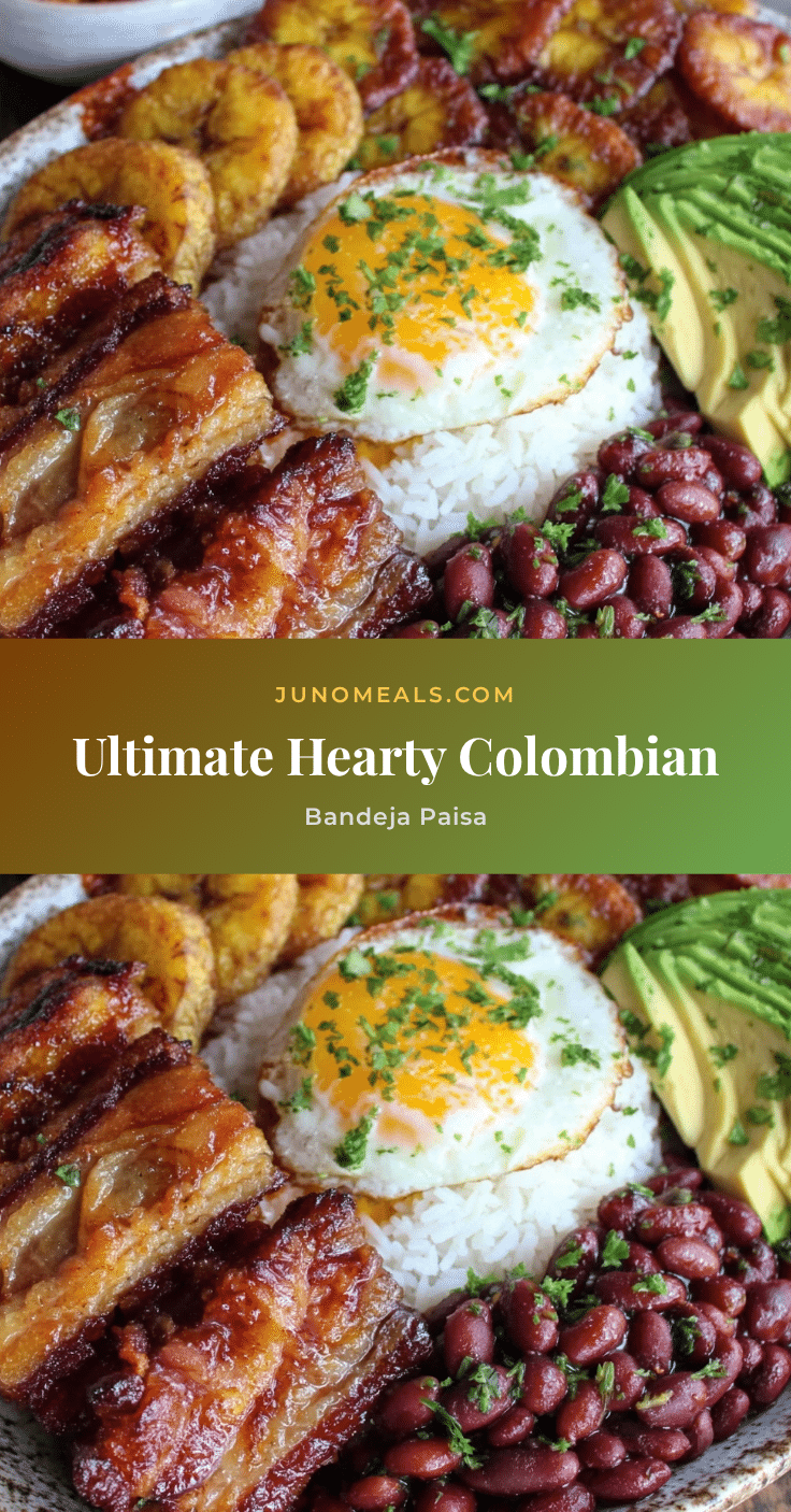 Colombian Bandeja Paisa recipe