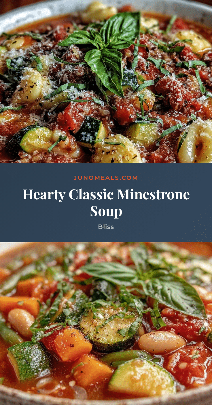 cozy classic minestrone soup recipe