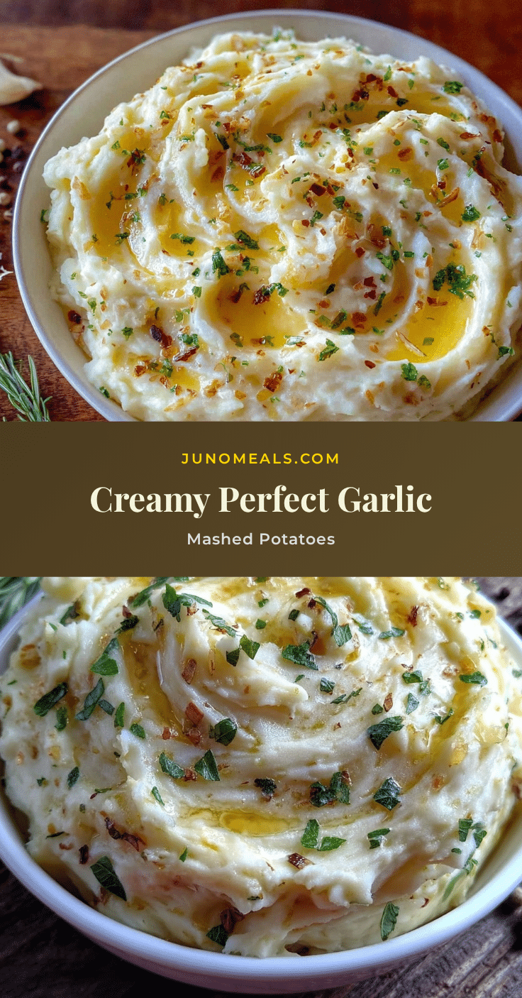 creamy garlic mashed potatoes recipe