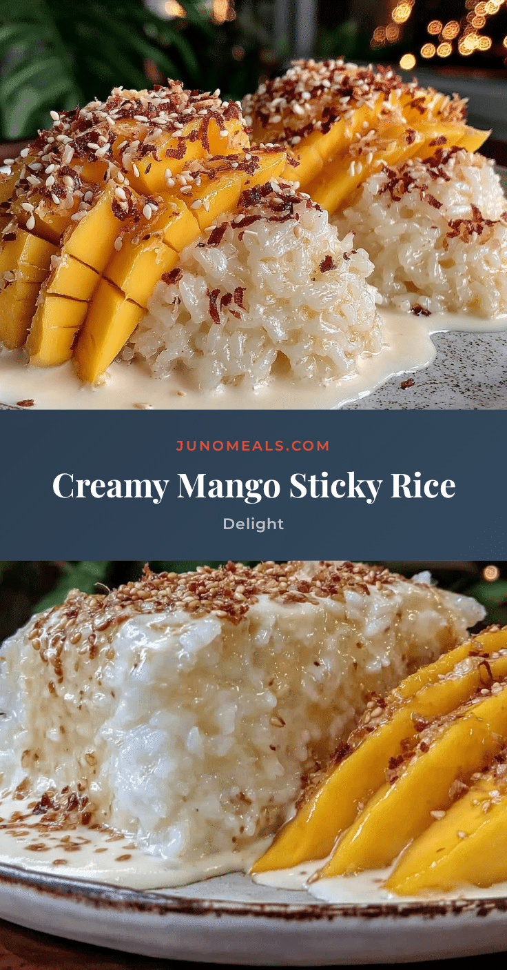 creamy mango sticky rice delight recipe