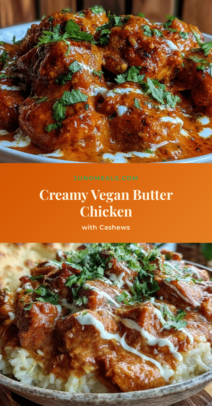 creamy vegan butter chicken recipe