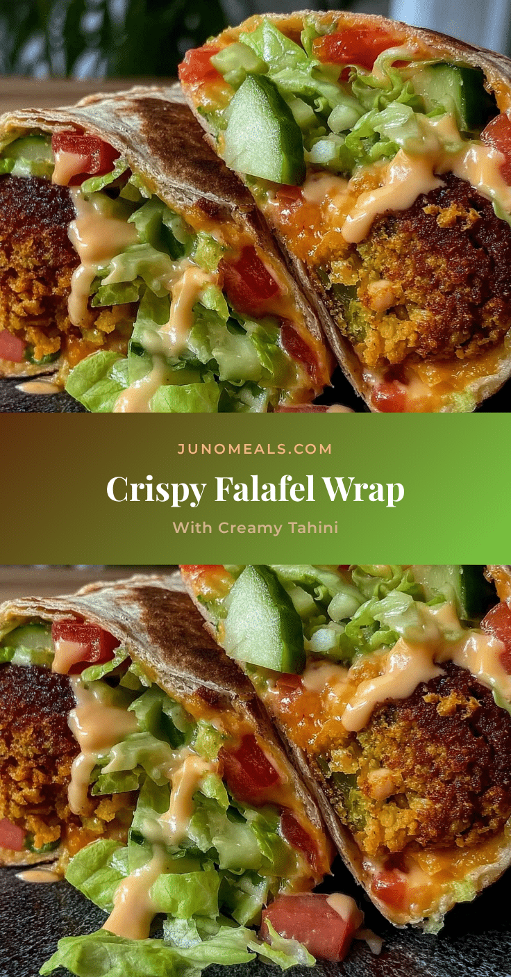 crispy falafel wrap recipe