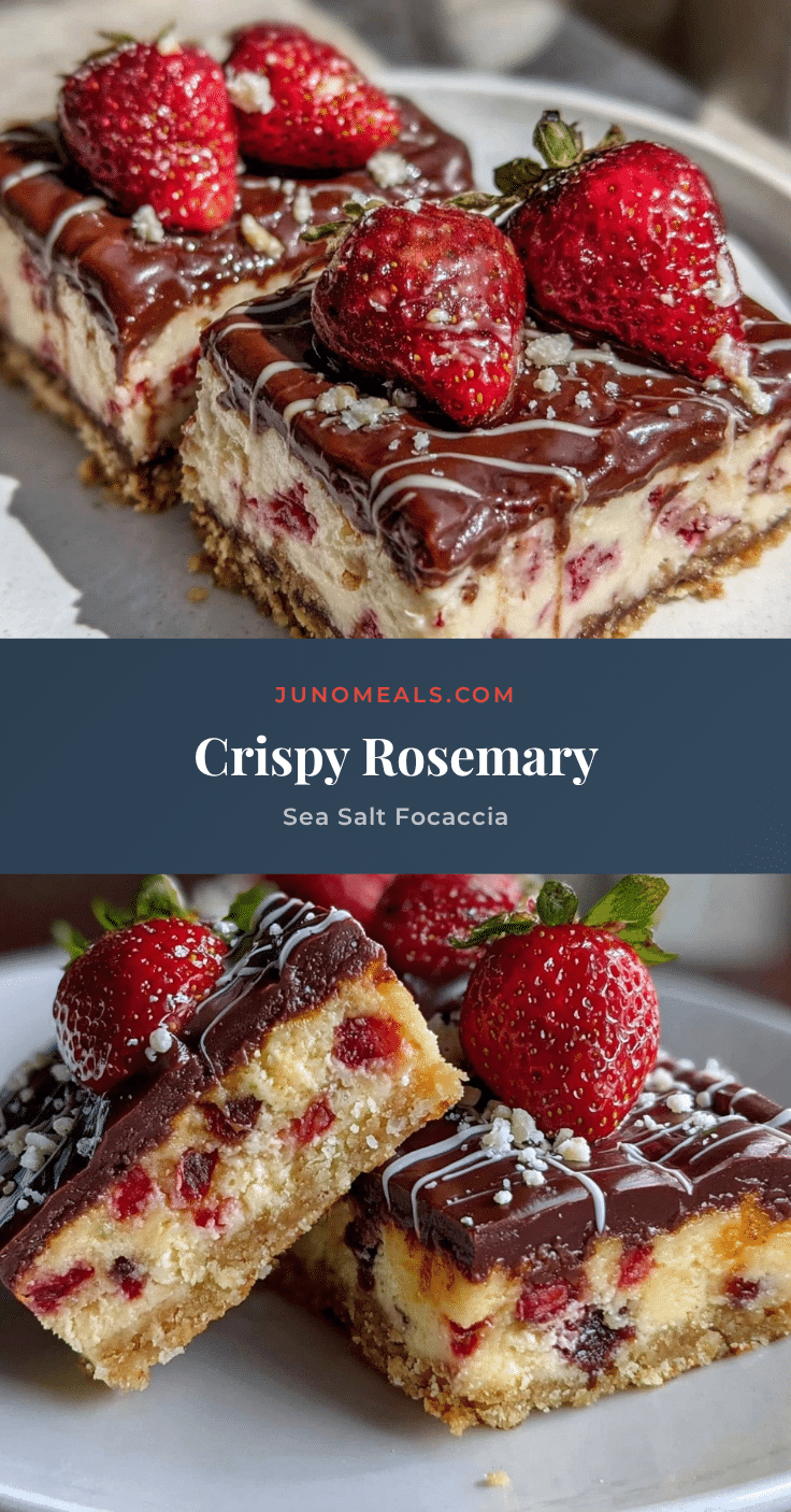 crispy rosemary sea salt focaccia recipe