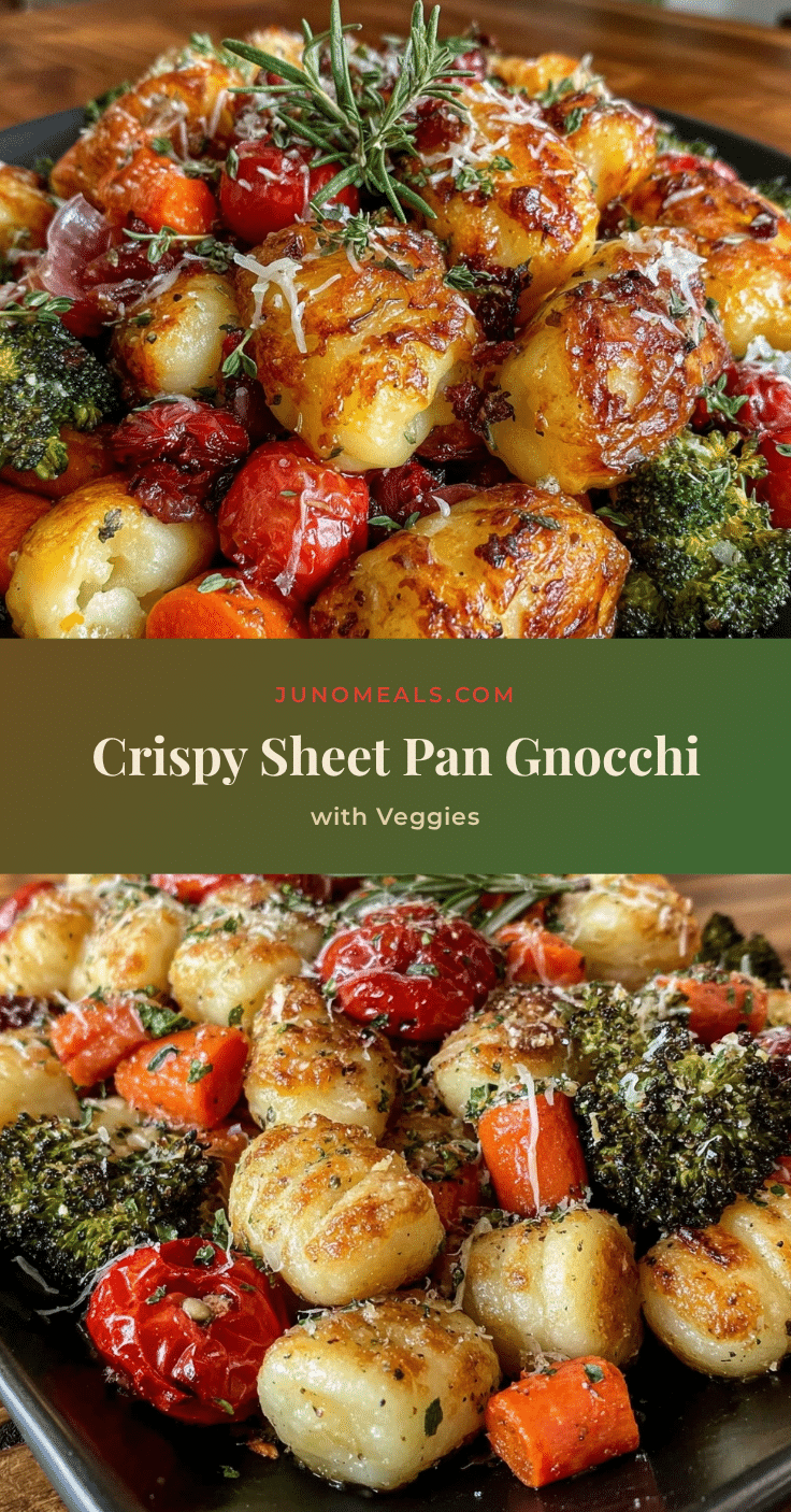 crispy sheet pan gnocchi recipe