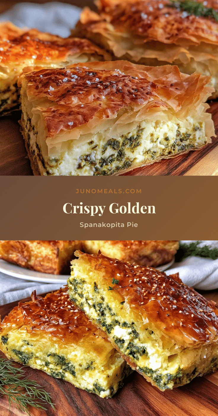 crispy spanakopita recipe