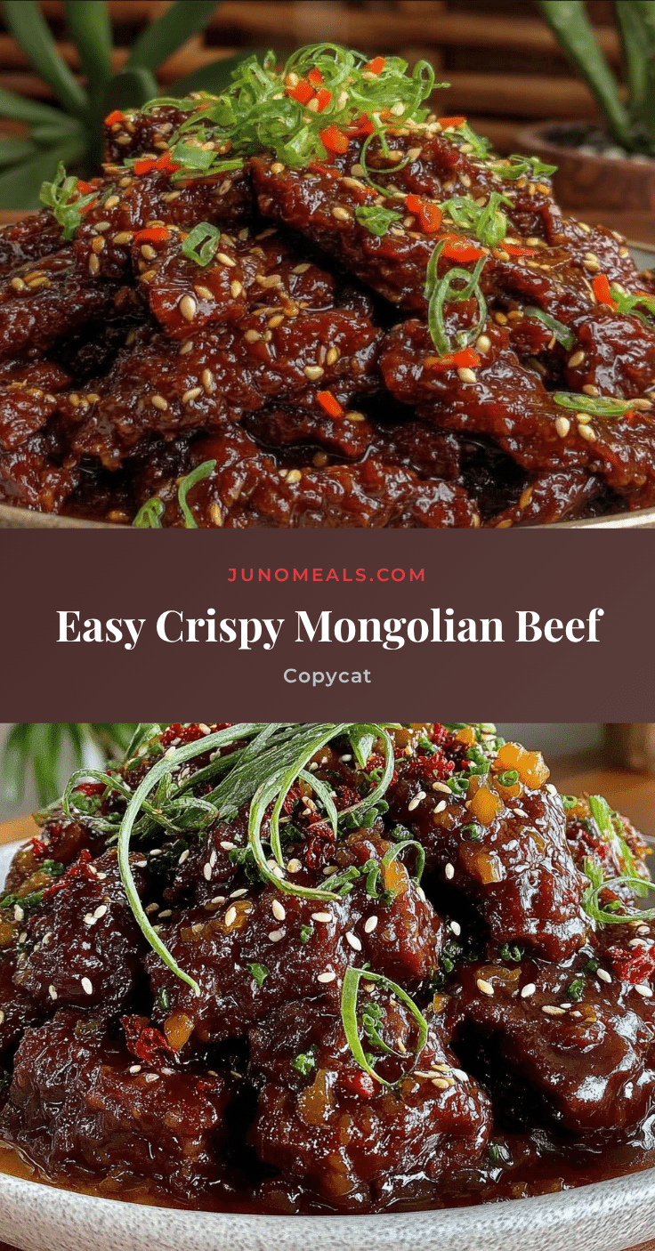 easy crispy mongolian beef recipe
