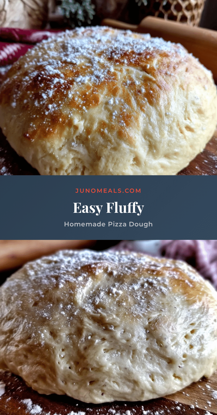 easy fluffy homemade pizza dough recipe