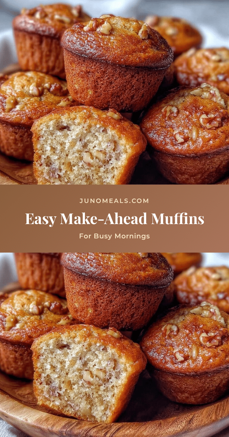 easy make-ahead muffins recipe