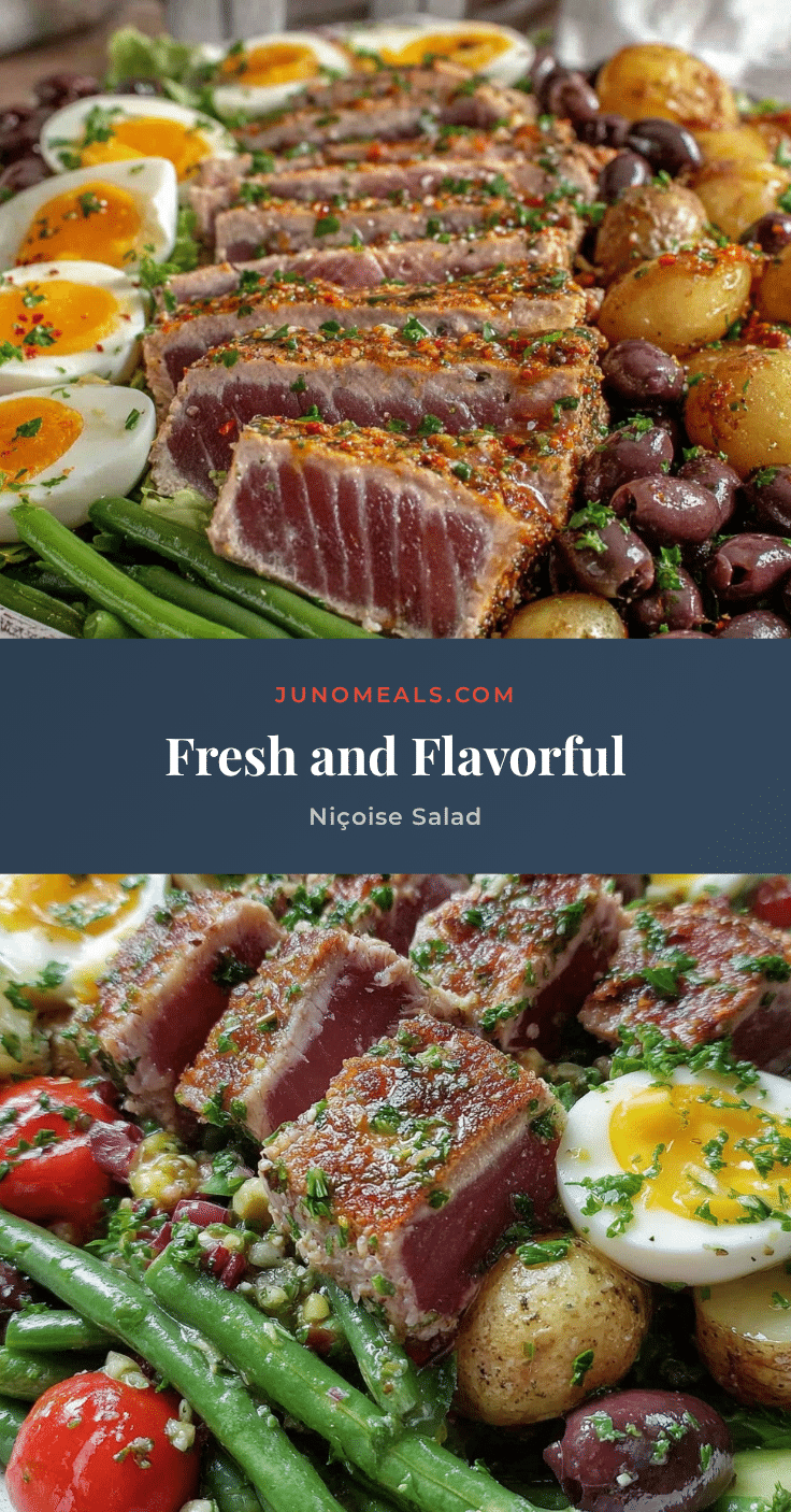 Fresh Niçoise Salad with Tuna and Egg recipe