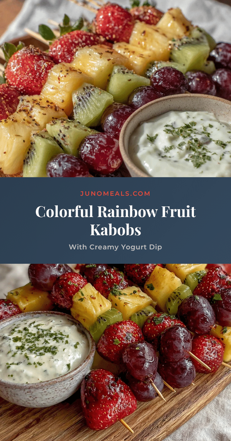fresh rainbow fruit kabobs recipe