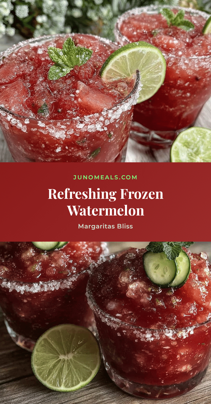 frozen watermelon margaritas recipe