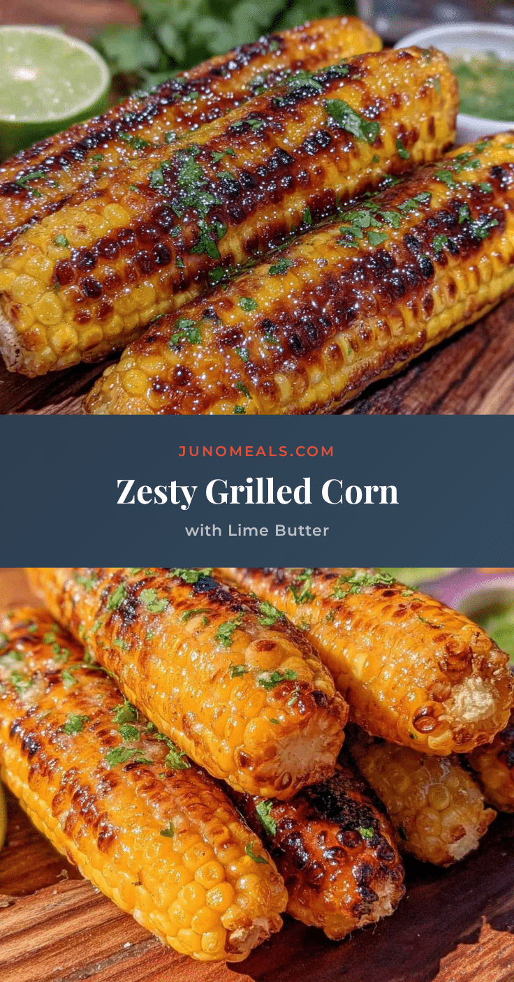grilled corn on the cob with zesty lime butter recipe