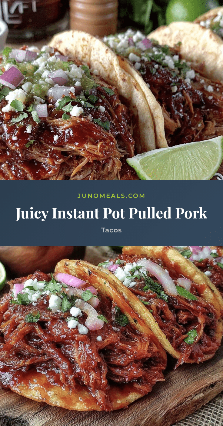 instant pot pulled pork tacos recipe