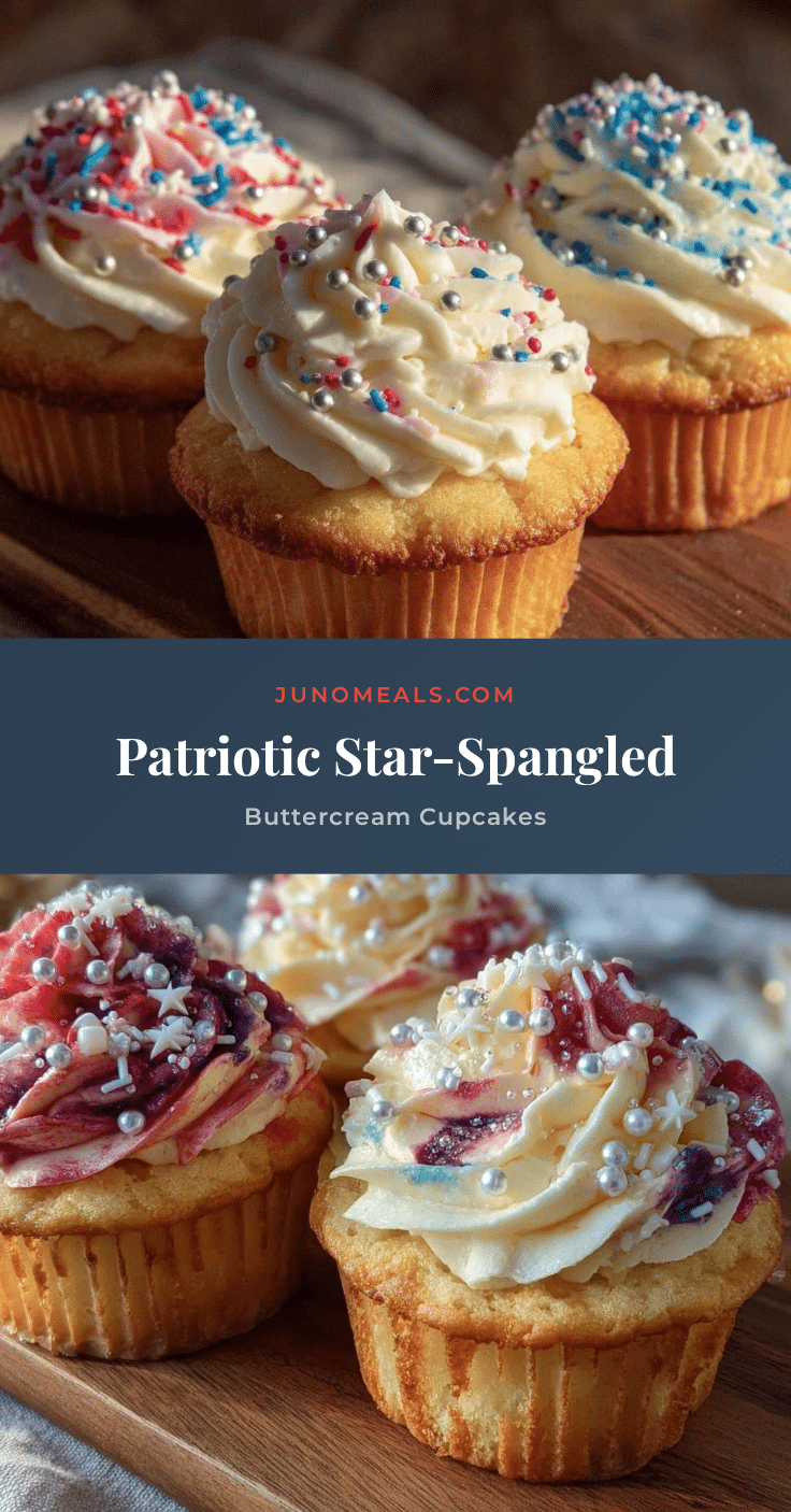 perfect star-spangled cupcakes recipe