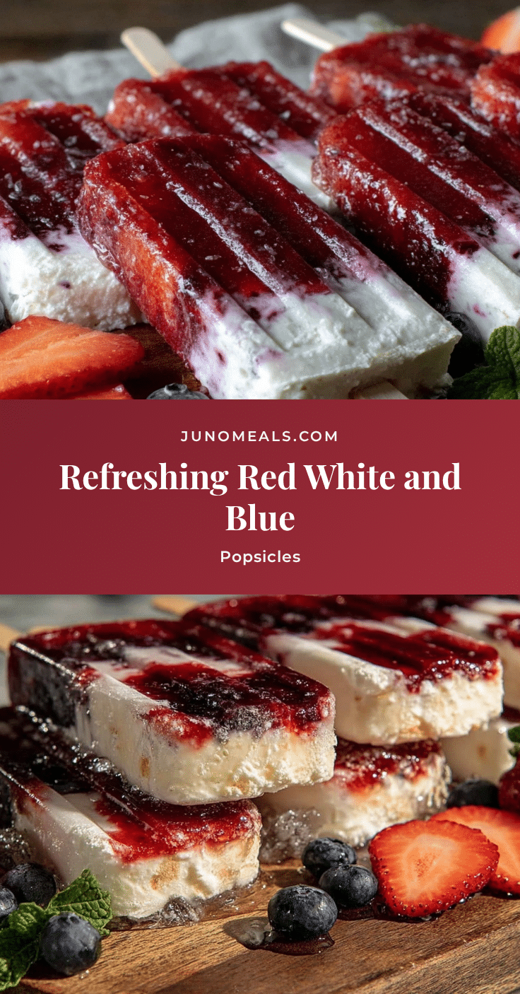red white and blue popsicles recipe
