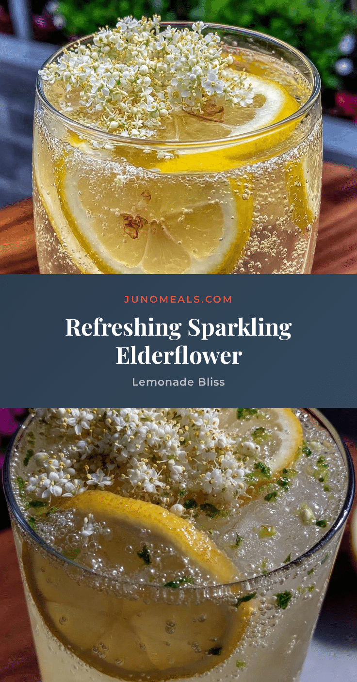 sparkling elderflower lemonade recipe