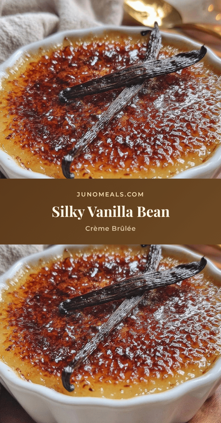 vanilla bean crème brûlée recipe