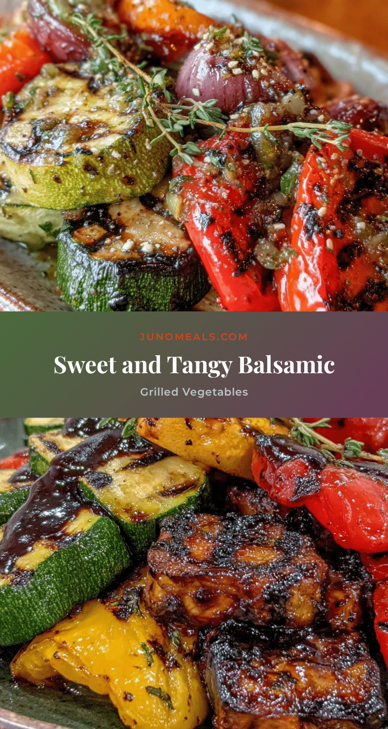 balsamic glazed grilled vegetables recipe