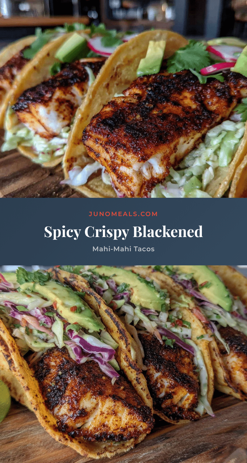 blackened mahi-mahi tacos recipe