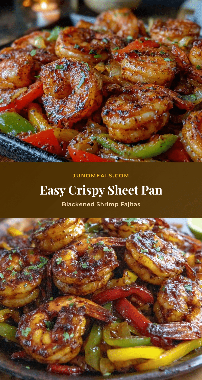 blackened shrimp fajitas recipe