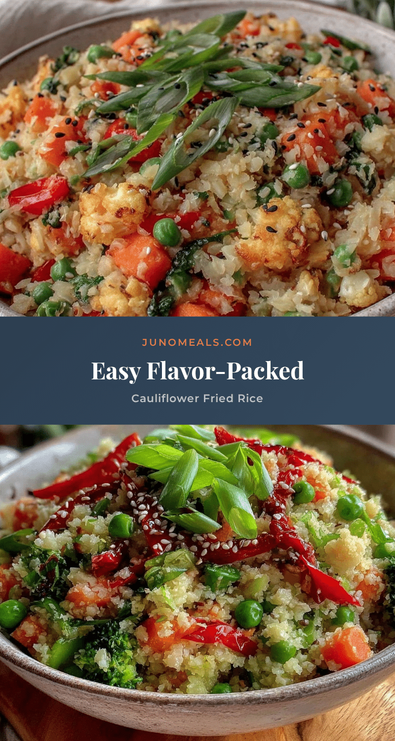 cauliflower fried rice recipe