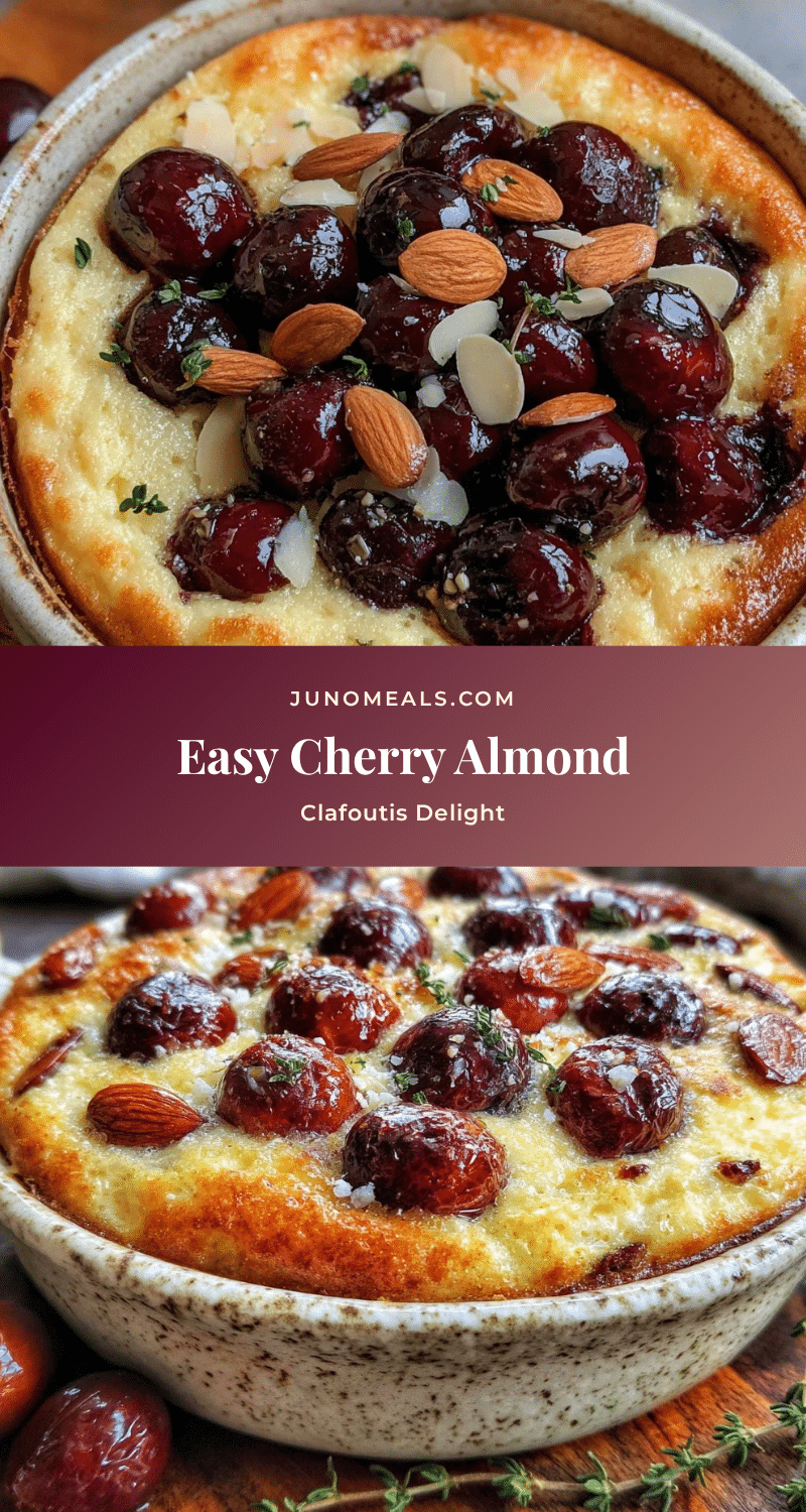 cherry almond clafoutis recipe