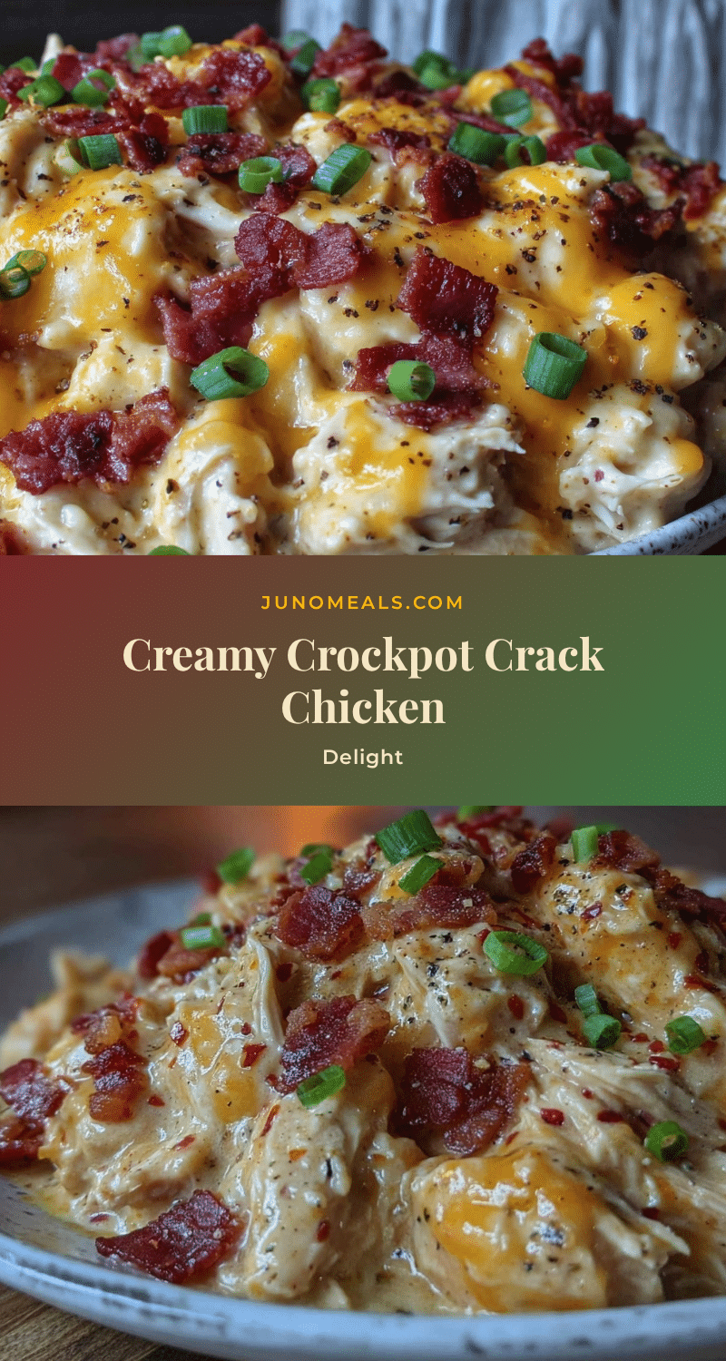 creamy crockpot crack chicken recipe