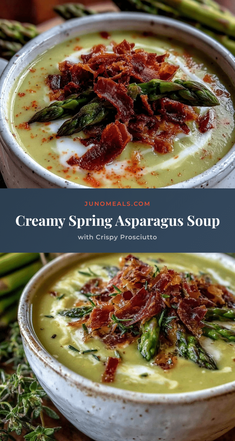 creamy spring asparagus soup recipe
